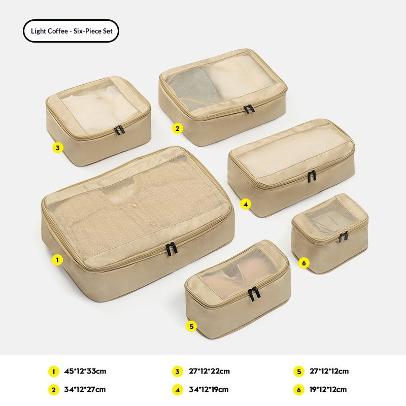 Erweiterbares Reise-Organizer-Set (6-teilig) – Bild 10 | LuxeStyle