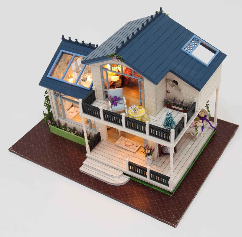 DIY Miniatur-Villa "Provence Cottage" mit Musik – Bild 3 | LuxeStyle