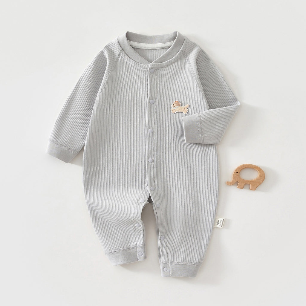 Baby Strampler aus gekämmter Baumwolle – Bild 8 | LuxeStyle