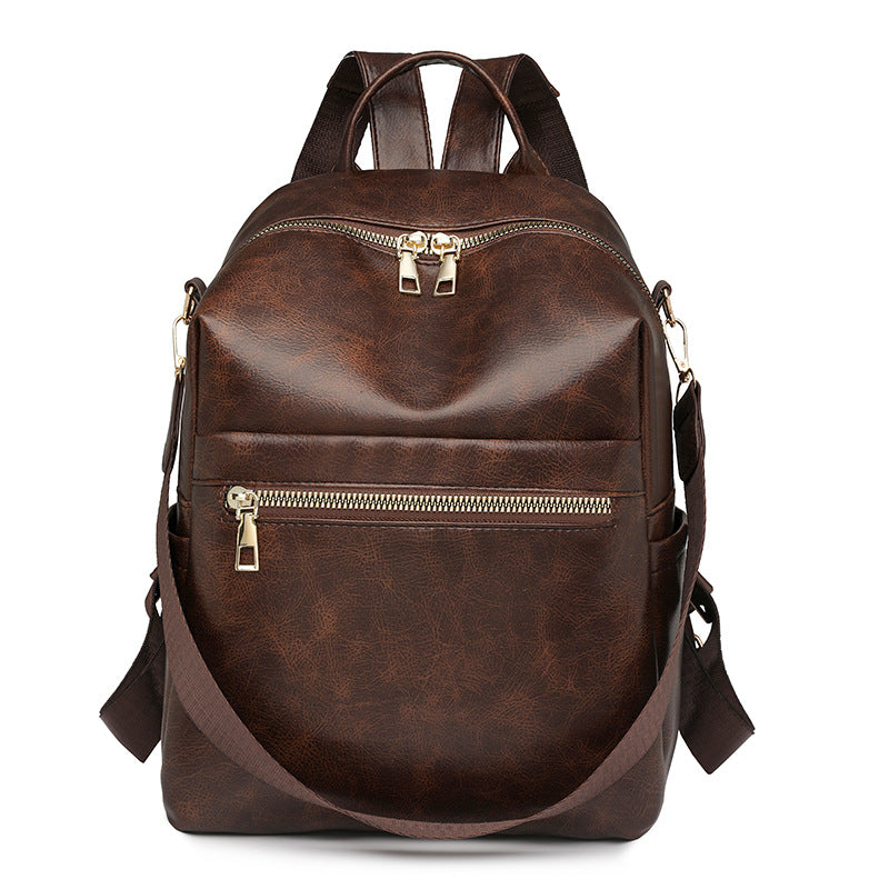 PU Rucksack mit grossem Fassungsvermögen – Bild 5 | LuxeStyle