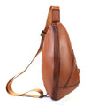Brust-Schultertasche aus Leder – Bild 1 | LuxeStyle