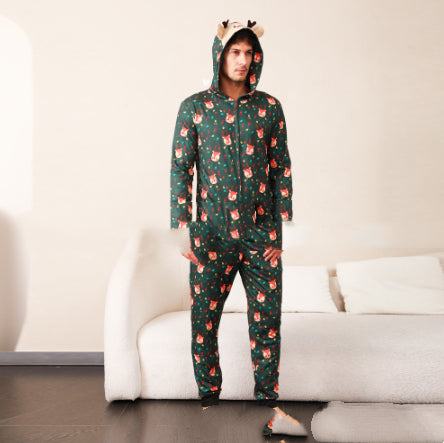 Weihnachts-Familienoutfits mit Prints