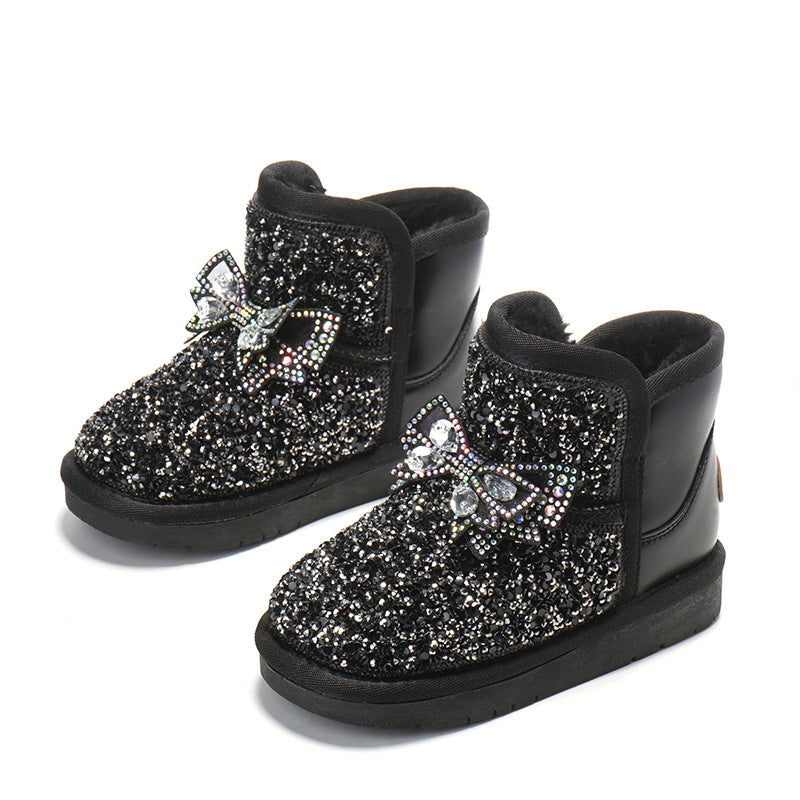 Glitzer-Winterschuhe für Kinder – Bild 4 | LuxeStyle