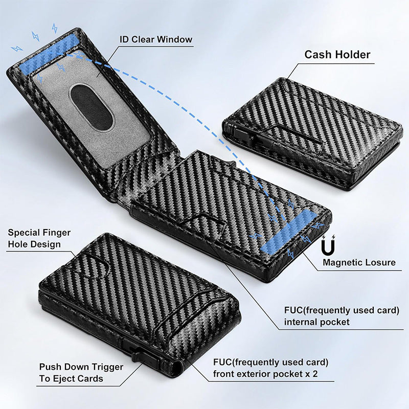 Flip Wallet – Multifunktionaler Kartenhalter