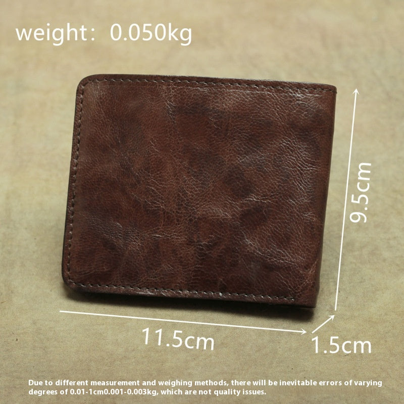 Lederbrieftasche