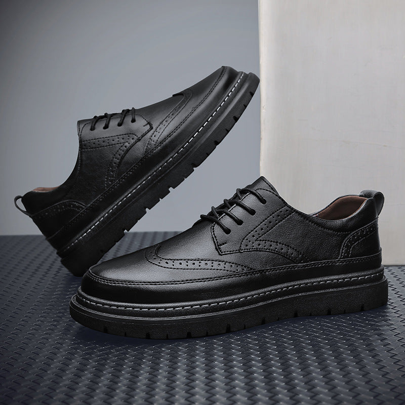 Brogue Leder Business-Schuhe für Herren – Bild 3 | LuxeStyle
