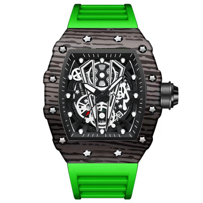 Wasserdichte Quarz-Herrenuhr im sportlichen Design – Bild 3 | LuxeStyle