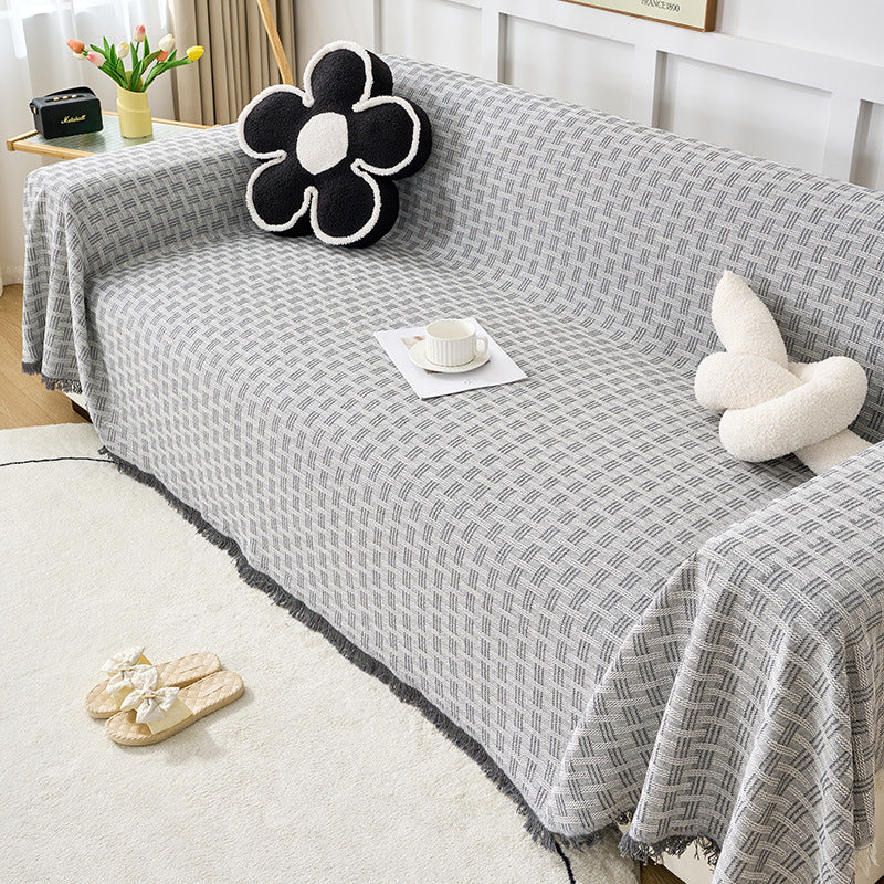 Sofaüberwurf im Creme-Stil, vier Jahreszeiten – Bild 4 | LuxeStyle