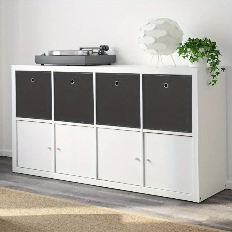 Faltbare Aufbewahrungsboxen · 4er-Set Stoff – LuxeStyle Schweiz