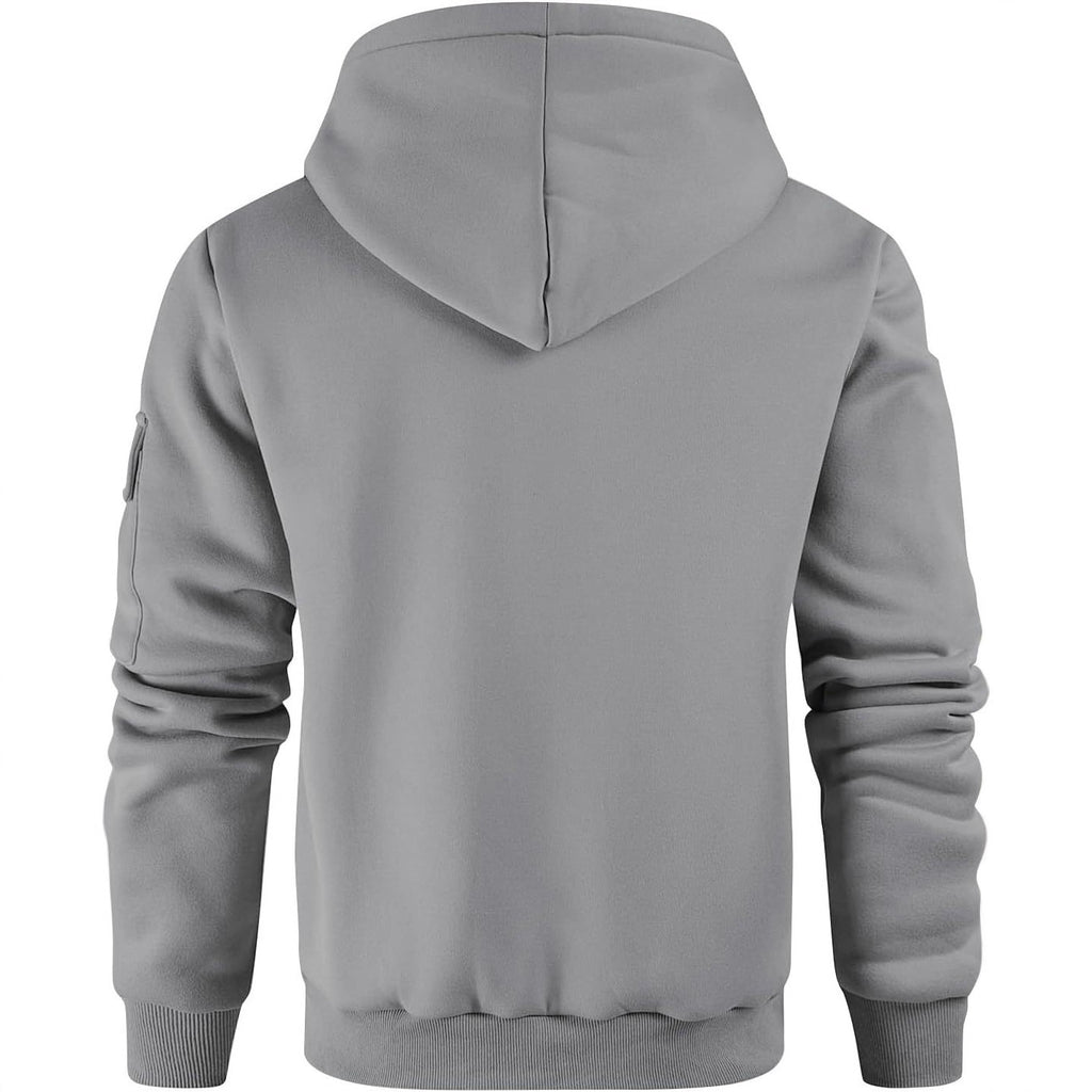 Herren Hooded Longsleeve Jacke – Bild 2 | LuxeStyle