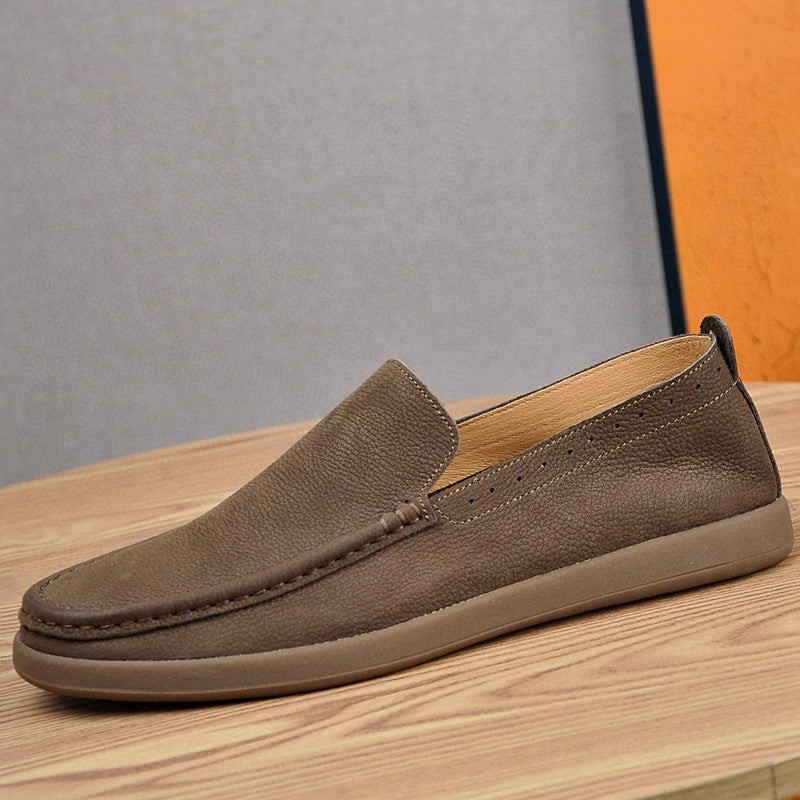 Herren Casual Lederschuhe Atmungsaktiv