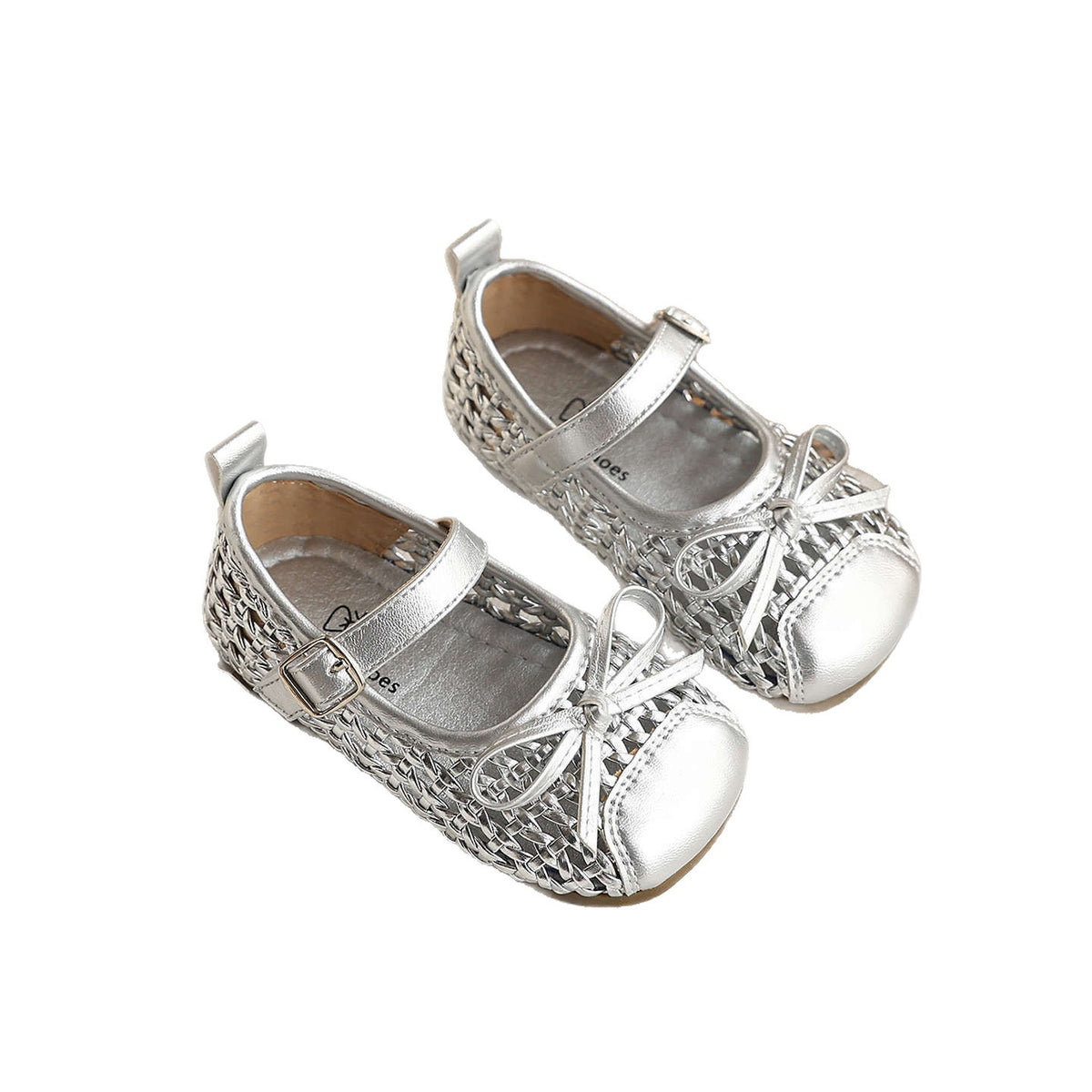 Prinzessinnen-Schuhe mit Strick-Zehenbox und Schleife – Bild 8 | LuxeStyle