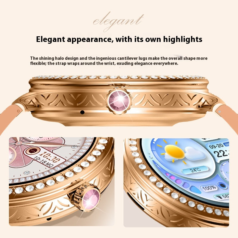 Smartwatch HW16 MINI für Damen – Bild 9 | LuxeStyle