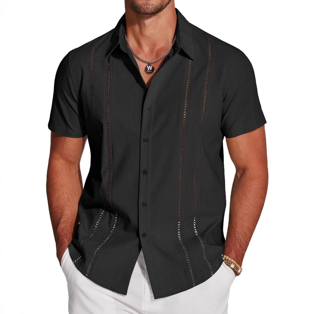 Hawaii Hemd aus Leinenmischung für Herren – Bild 16 | LuxeStyle