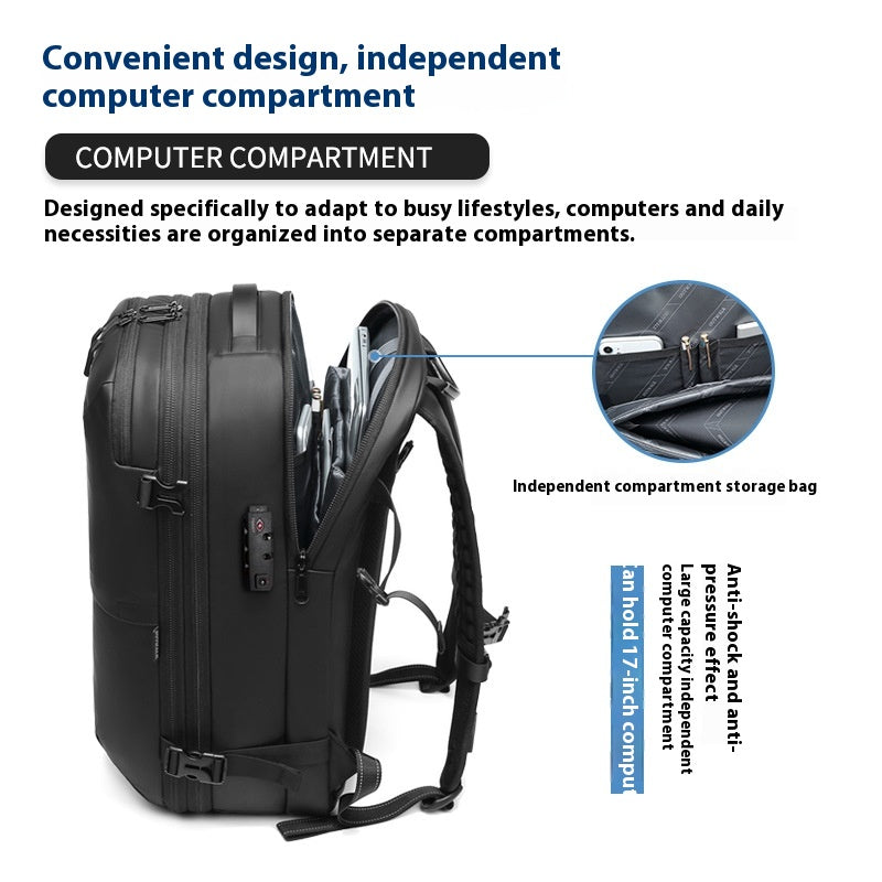 Erweiterbarer Business Rucksack