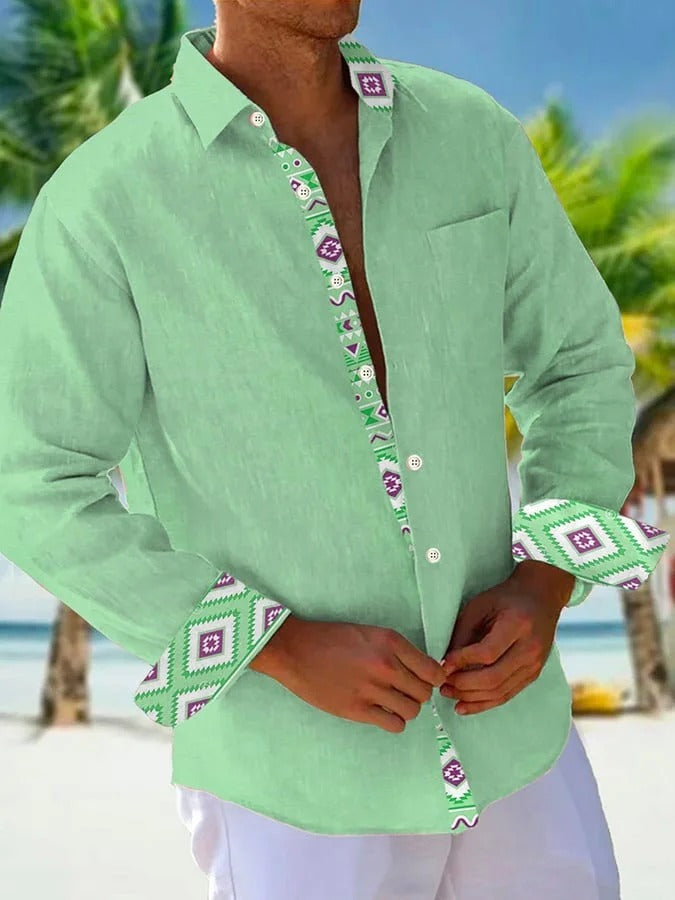 Lässiges Langarm-Shirt für Herren – Bild 12 | LuxeStyle