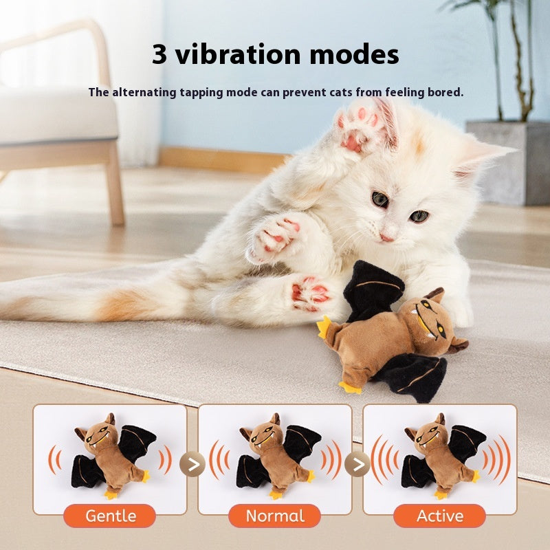 Elektrisches Plüschtier mit Sound für Katzen