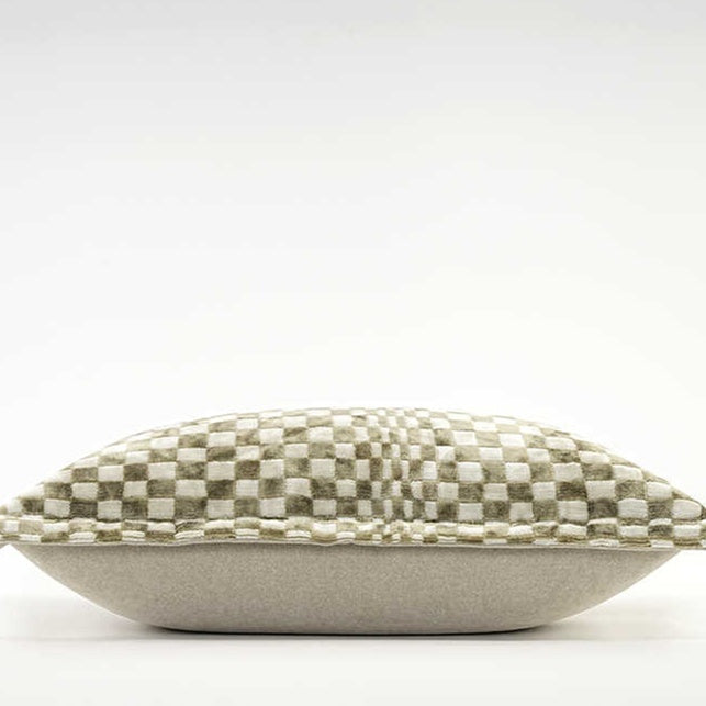 Nordisches Checkerboard-Kissen 30×50 cm – Bild 5 | LuxeStyle
