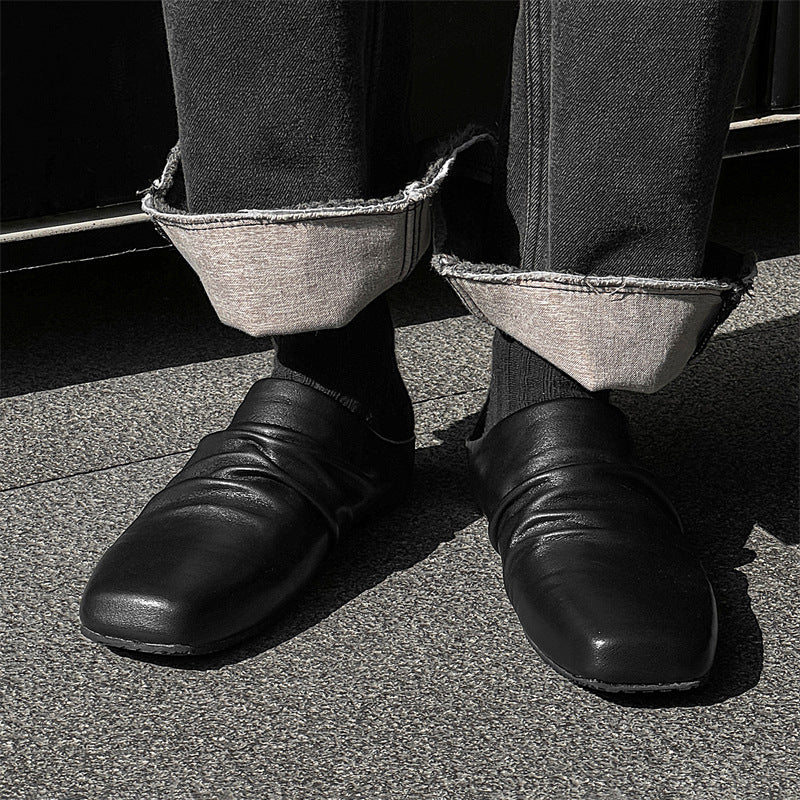 Slip-on Leder-Halbschuhe für Paare – Bild 8 | LuxeStyle