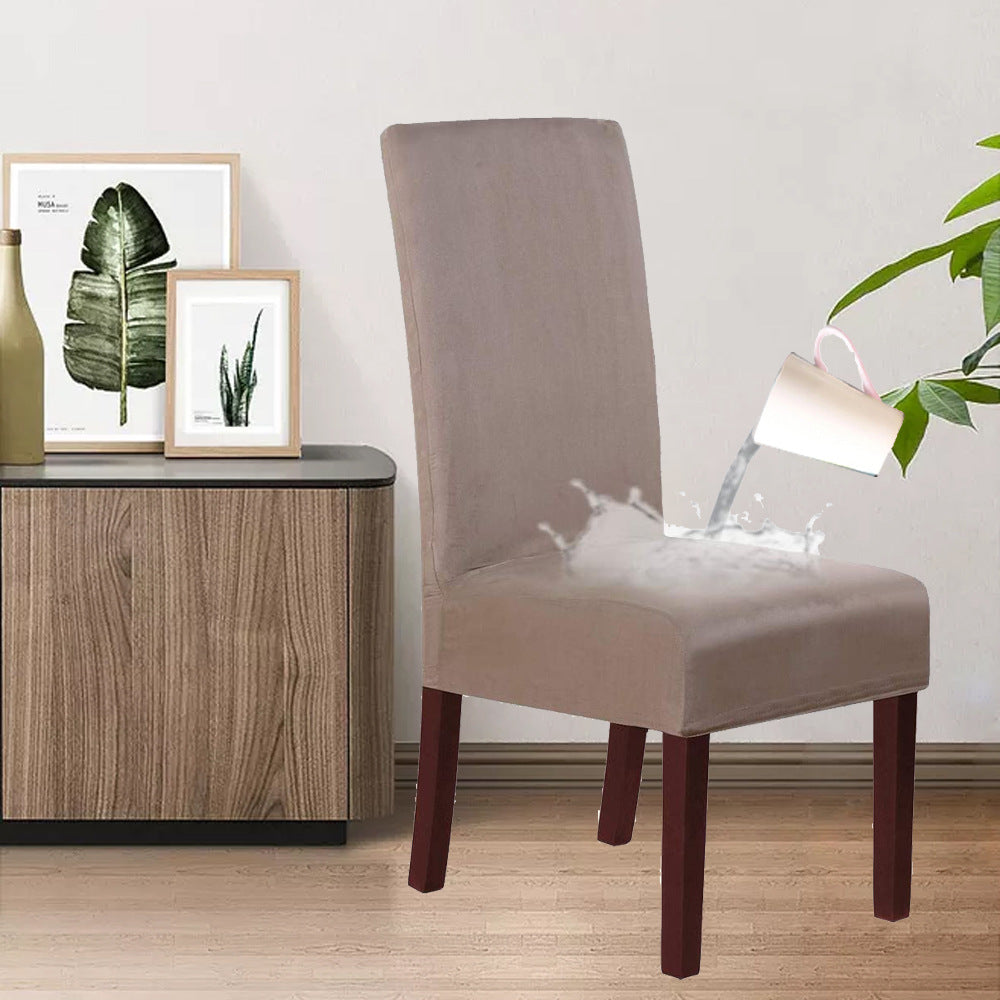 Stretch-Strick Wildleder Stuhlhusse