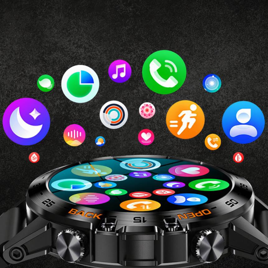 Multifunktions-Smartwatch mit Anruffunktion – Bild 4 | LuxeStyle