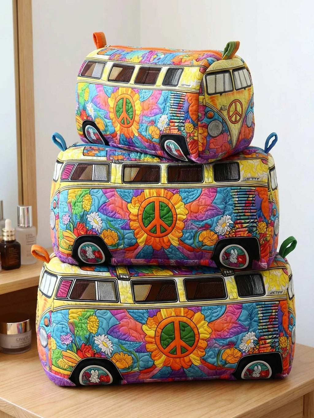 Aufbewahrungsset mit Druckmotiv