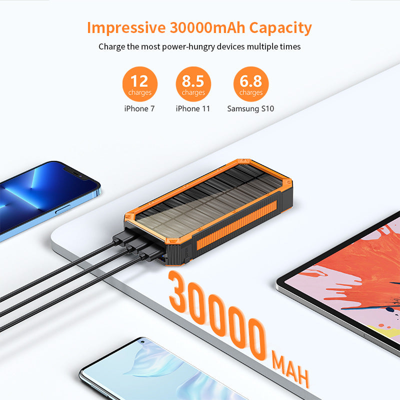 Solar Powerbank 30000 mAh