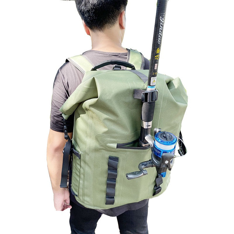 Wasserdichter Rucksack für Angeln 30 L | LuxeStyle