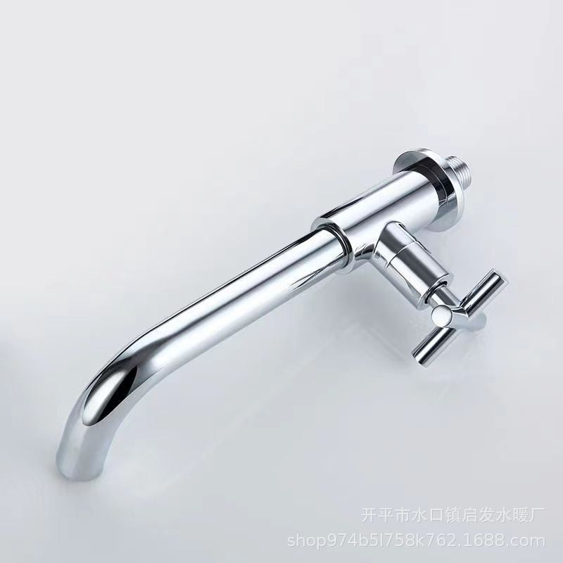 Runder Wandhahn aus Kupfer