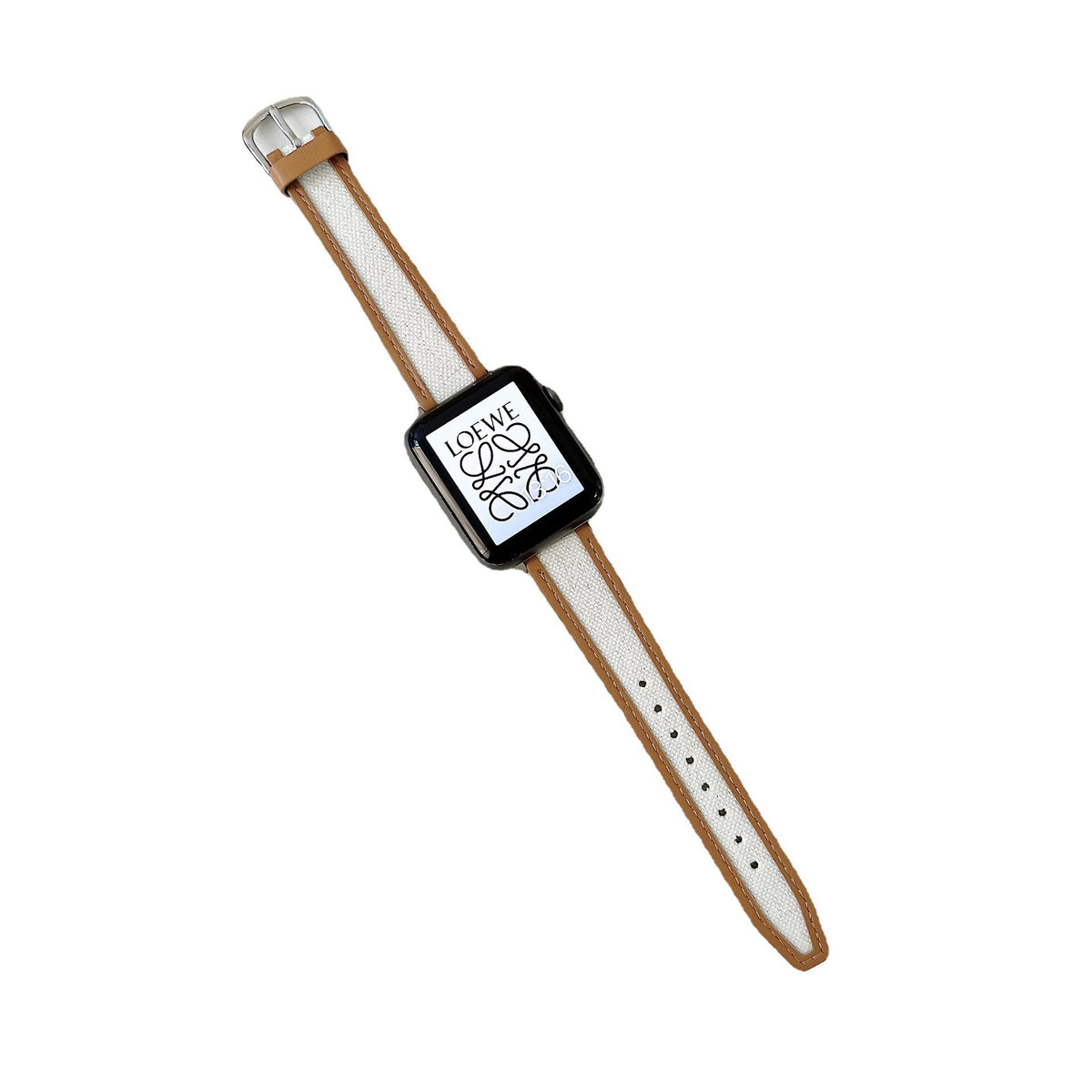 Koreanisches Canvas-Lederarmband für Apple Watch – Bild 8 | LuxeStyle