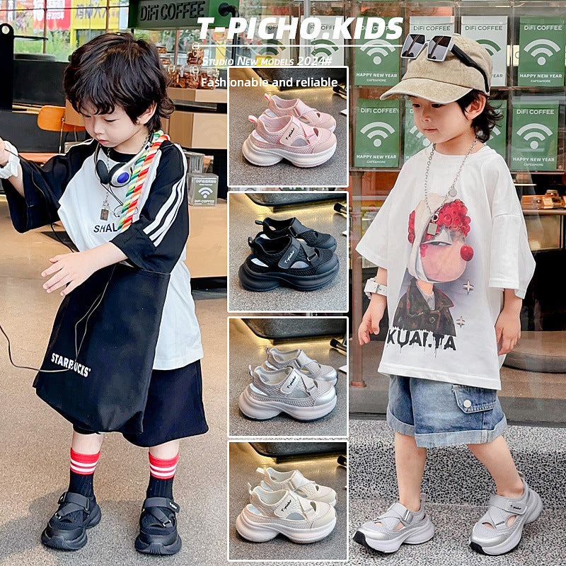 Atmungsaktive Sandalen für Kinder im Korean-Style