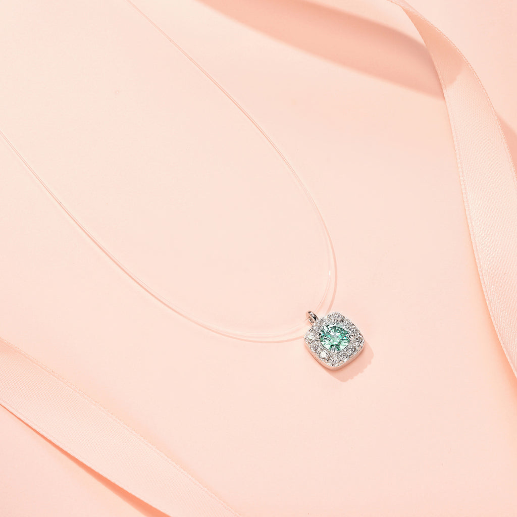 Mozanite Schlüsselbein-Kette Damen