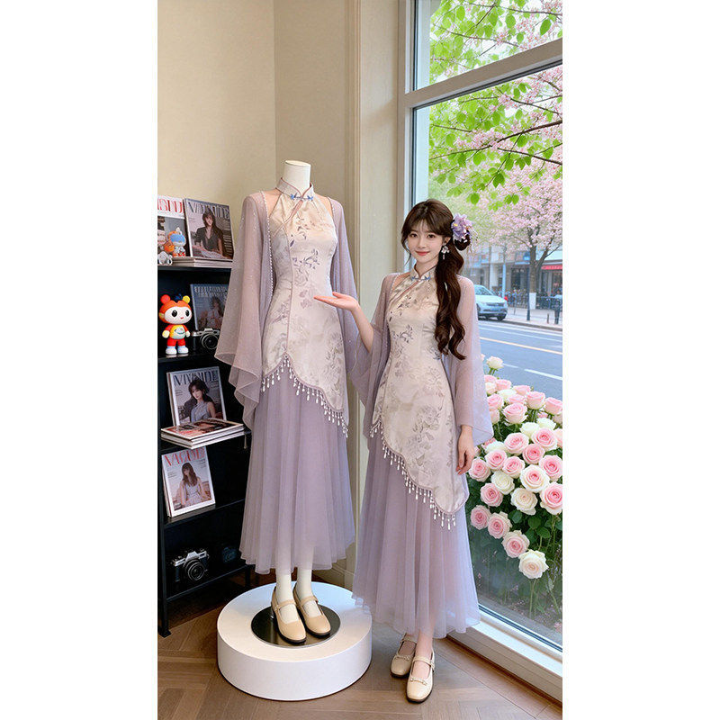 Retro-Kleid im New-Chinese-Style | LuxeStyle