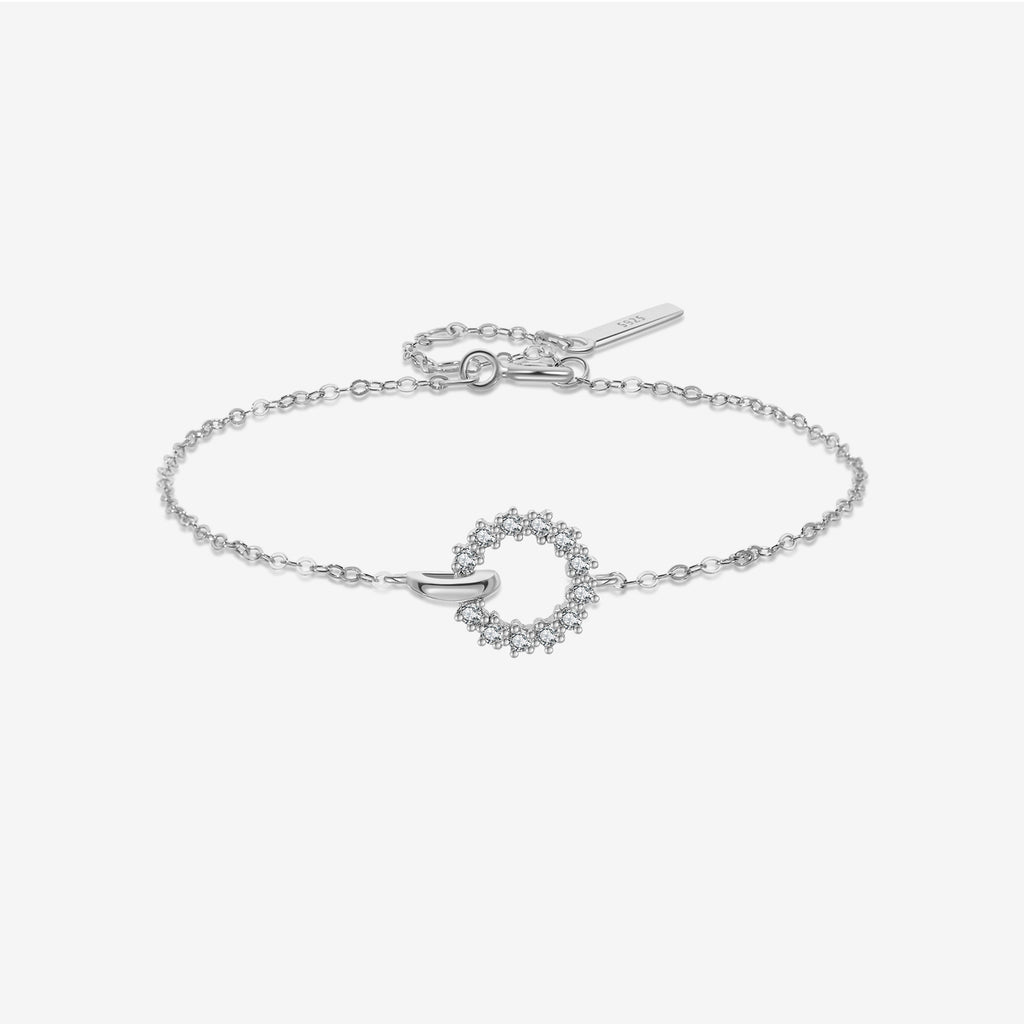 Armband aus 925er Silber mit Zirkonia | LuxeStyle
