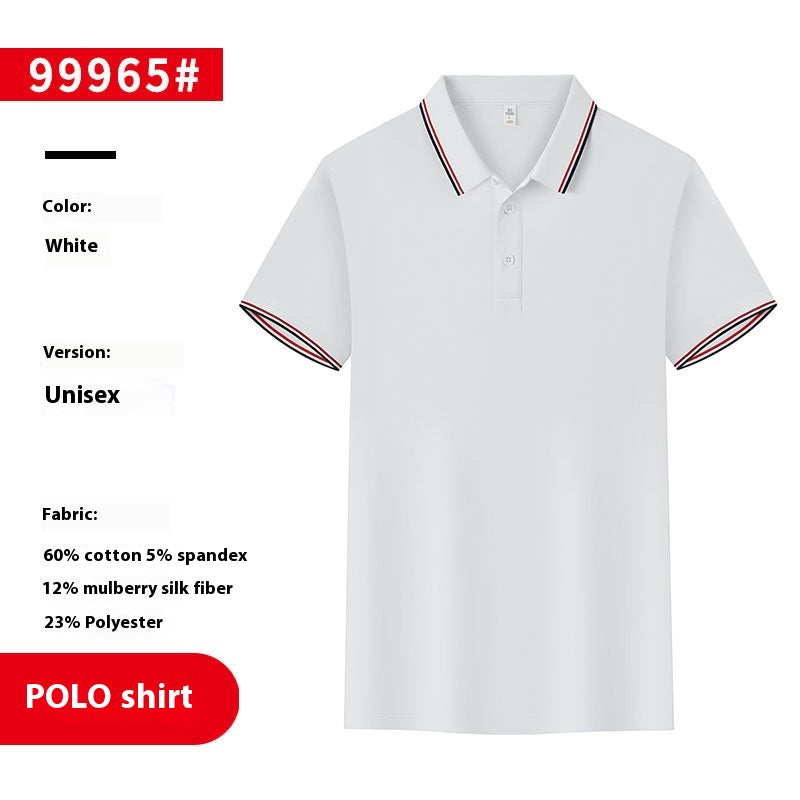Besticktes Kurzarm-Polohemd für Herren – Bild 2 | LuxeStyle