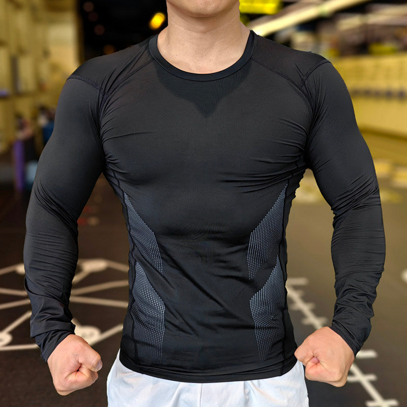 Sportshirt mit Streifen für Fitness – Bild 5 | LuxeStyle