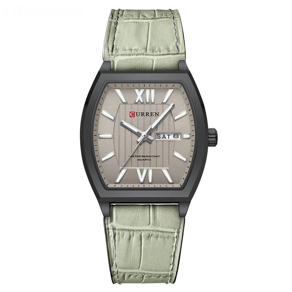 Lederarmbanduhr für Paare