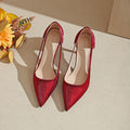 Elegante Stiletto-High Heels mit spitzer Zehe