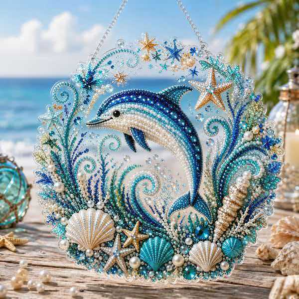 DIY Diamond Painting Acryl-Anhänger