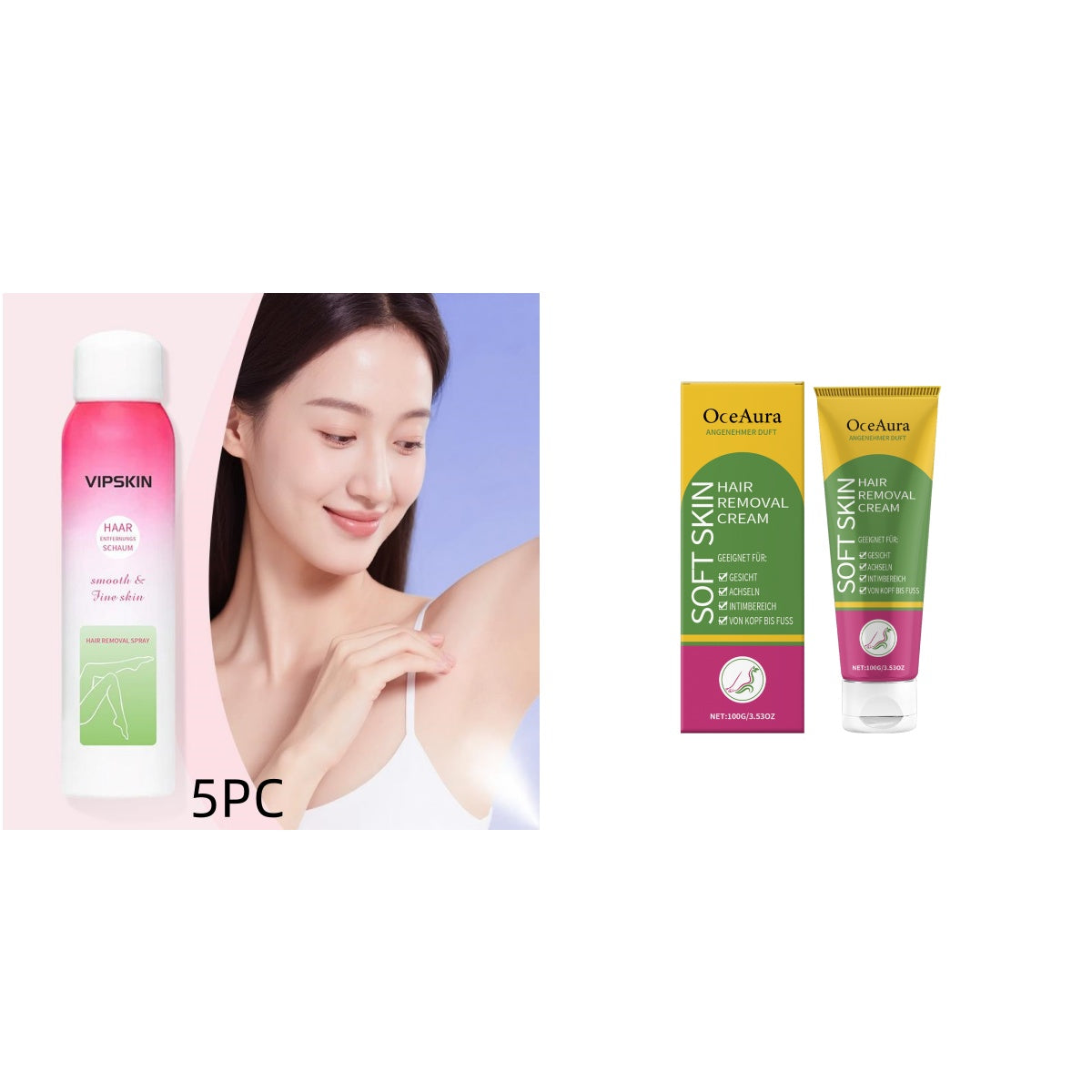 Mildes Haarentfernungsspray – Bild 1 | LuxeStyle