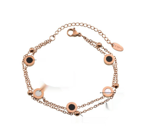 Muschel-Set: Halskette & Armband aus Edelstahl – Bild 3 | LuxeStyle