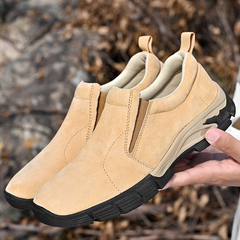 Männer Schuhe aus Veloursleder