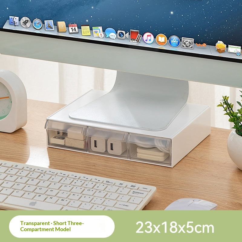 Monitor-Erhöhung mit Schubladen – Bild 2 | LuxeStyle