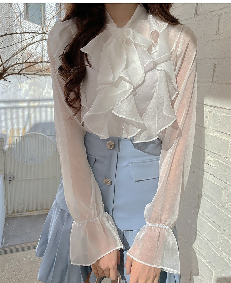 Elegante Chiffonbluse für Damen – Bild 8 | LuxeStyle