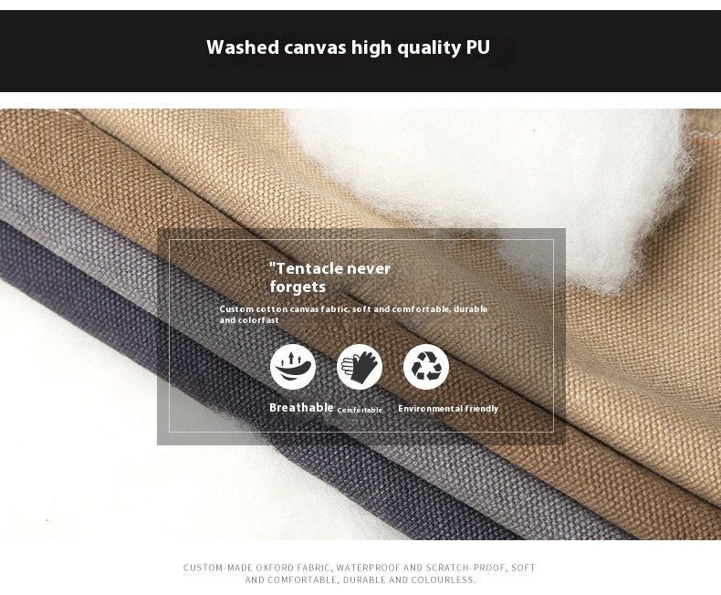 Retro Canvas Businesstasche für Herren