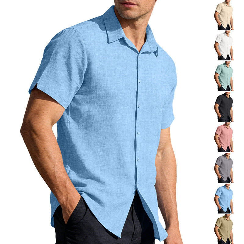 Herren Kurzarm-Hemd Breeze