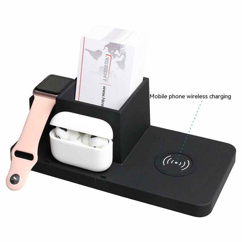 Dreifach-Ladestation für Handy, Armband und Kopfhörer – Bild 4 | LuxeStyle
