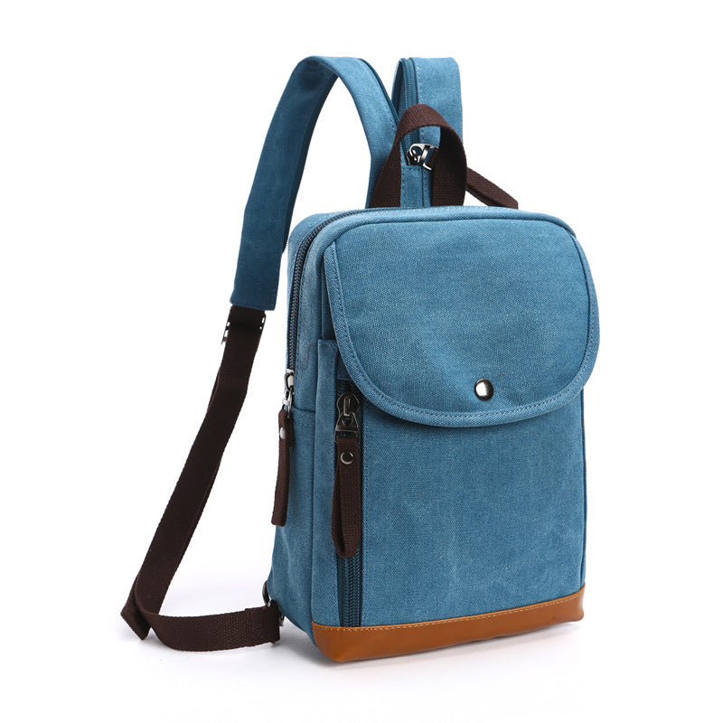 Freizeit Canvas Umhängetasche für Herren – Bild 7 | LuxeStyle
