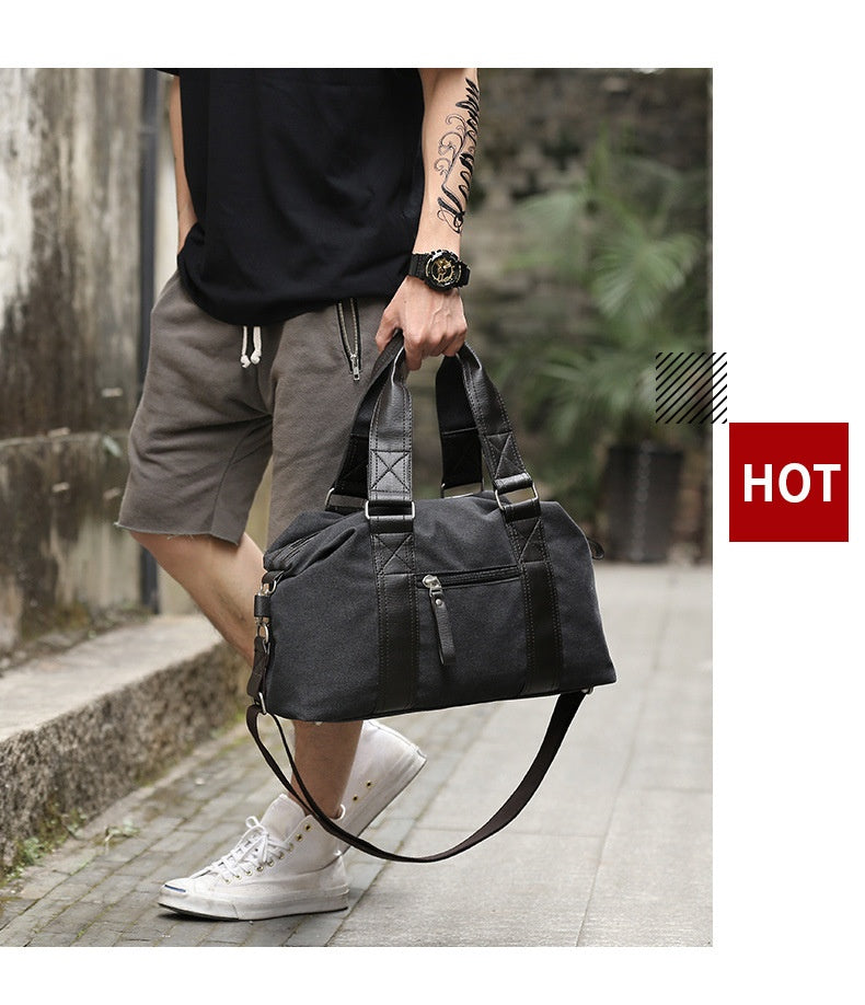 Retro Canvas Businesstasche für Herren