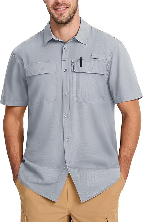 Leichte Outdoor-Herrenbluse